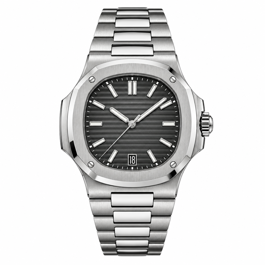 Nautilus Annual Calendar Moon Phase Steel