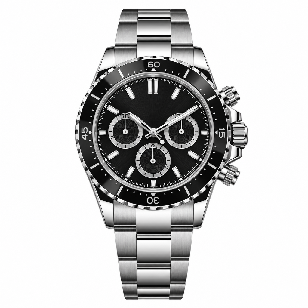 Noir Oyster Steel 116500LN