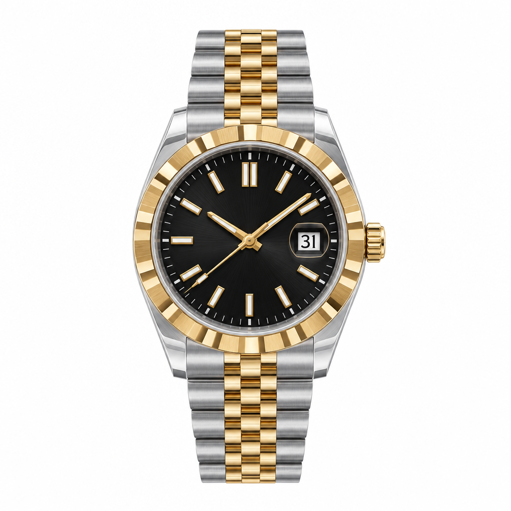 Perpetual Datejust  Yellow Fluted