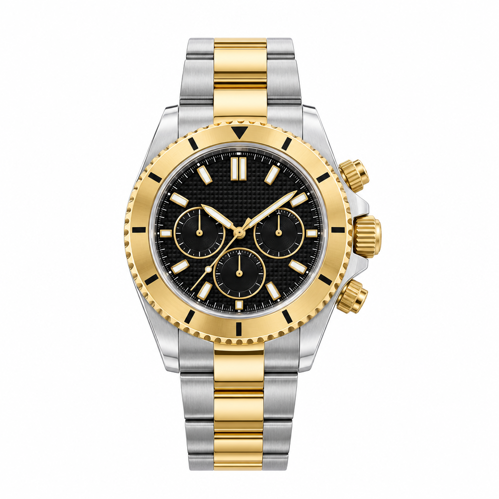 Acier/Or Jaune BLACK