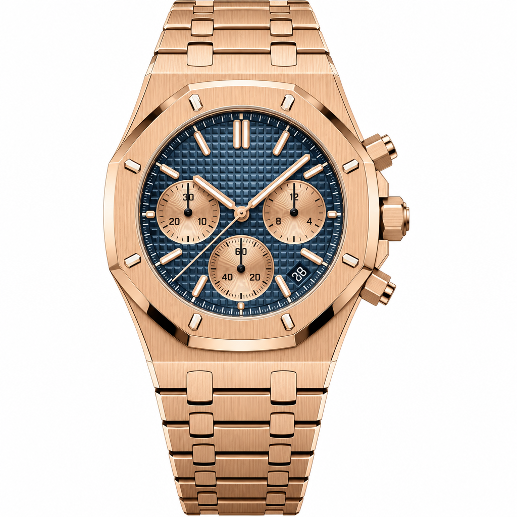 Chronograph Or Rose
