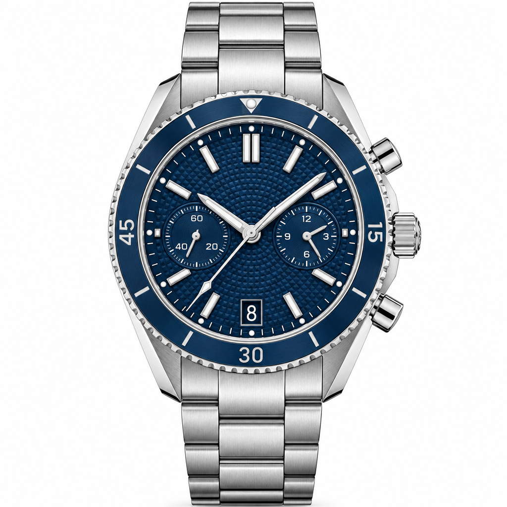 CO-AXIAL-ARGENT/BLEU